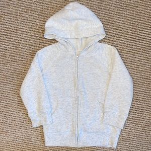 Jumping Beans light gray full zip hoodie 2T